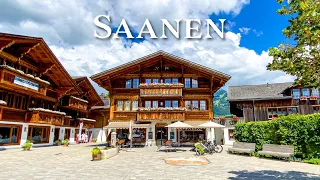 Saanen, a charming Swiss village right next to Gstaad 🇨🇭 Switzerland in 4K