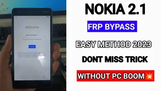 nokia 2.1 frp bypass | Nokia All Frp Bypass | 100% easy method 2023 | without pc