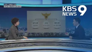 검찰 힘은 빼고 경찰은 힘 싣고…검경 관계 ‘대전환’ / KBS뉴스(News)