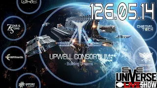 Upwell Ships Unveiled? Live From The Test Server! - EVE Universe Show 05/14/YC126