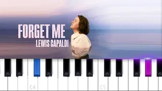Lewis Capaldi - Forget Me | Piano Tutorial