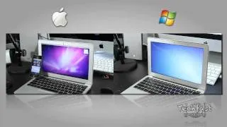 MacBook Air Windows 7 vs Snow Leopard Boot Up