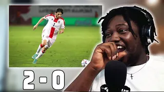 REACTING TO - Khvicha Kvaratskhelia 🇬🇪  vs North Macedonia (23/09/2022)