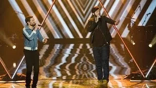 Shem Thomas & James Arthur - Get Down - Finale - The Voice of Switzerland 2014