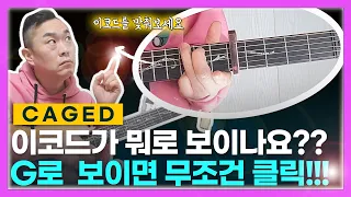 CAGED 시스템 완벽 이해하기!! /  케이지드 를 아는자 !! 기타를 지배한다!!