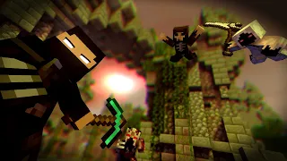 "Never Give Up" A Minecraft Original Music Video ♪