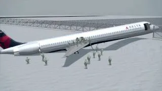 Plane crash landing: Delta flight skids off runway during snowstorm at LaGuardia