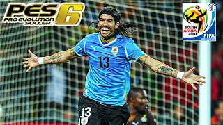 🔴 HABLAMOS DE FÚTBOL Y JUGAMOS AL PES 6 MUNDIAL 2010 CON URUGUAY 🎮⚽