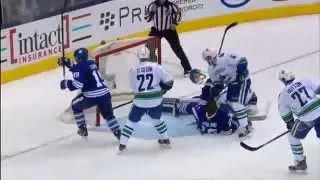 Lupul Goal - Canucks 2 vs Leafs 4 - Nov 14th 2015 (HD)