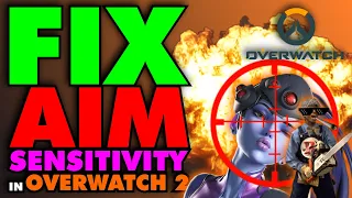 How to FIX AIM SENSITIVITY in Overwatch 2