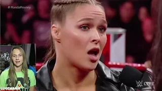 WWE Raw 8/20/18 Ronda Rousey had enough of Stephanie