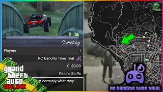 Make 💲100,000+ Dollars EASY! | GTA Online - RC Bandito Time Trial 'Cemetery' Gelp Guide