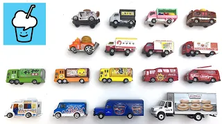 Food Vehicles Truck collection Tomica Siku Toast Car