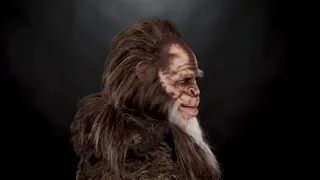 Bigfoot, flesh patterned, fully haired