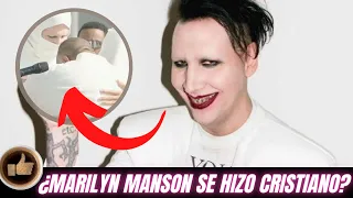 Marilyn Manson ASISTE A UN SERVICIO DE ORACION Y ADORACION / ORA  junto a Justin Bieber