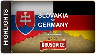 Germans get first victory | Slovakia-Germany HL | #IIHFWorlds 2016
