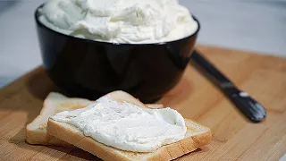 CREAM CHEESE In under 30 mins CANT BUY - CAN MAKE