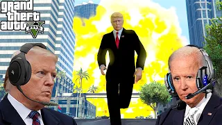 US Presidents Survive A NUCLEAR Attack In GTA 5