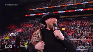 Brock Lesnar opens Monday Night Raw with intense introduction 6 days before WrestleMania [28/03/22]