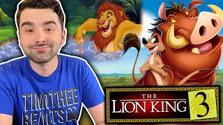 THE LION KING FROM ANOTHER POV!! The Lion King 3: Hakuna Matata Movie Reaction! 1 1/2 Timon & Pumbaa