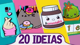 💡 20 IDEIAS GENIAIS 📌 Capinha Celular, Luminárias, Organizadores e muito mais!