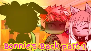 Glamrock Bonnie's return | part 1| gacha fnaf | Security Breach | enjoy