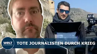 KRIEG: „Die meisten Journalisten, die getötet wurden, sind Journalisten aus der Ukraine“