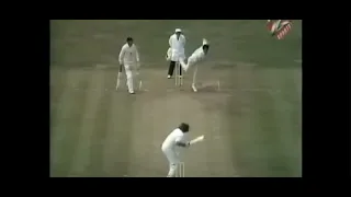 Keith Boyce quick delivery vs England 1973 Test