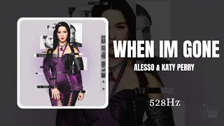 When I’m Gone - Alesso & Katy Perry (528Hz Music, Healing Frequency)