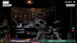 Fnaf ultimate edition 3 night 8  (no commentary)