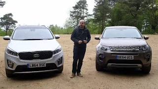 Land Rover Discovery Sport vs Kia Sorento | TELEGRAPH CARS