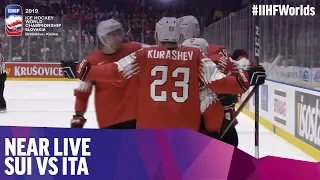 Martschini puts Switzerland up 3-0 over Italy | Near Live | 2019 IIHF Ice Hockey World Championship