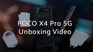 POCO X4 Pro 5G - Unboxing Video