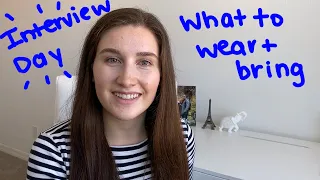 What to Wear + 7 Essential Items To Bring | Medical School Interview