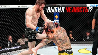 С одного Удара!Кори Сэндхэген против Марлона Веры/Разбор боя UFC on ESPN