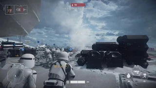 FIRST ORDER DEFENSE! Star Wars Battlefront 2 (2017) Galactic Assault on Starkiller Base