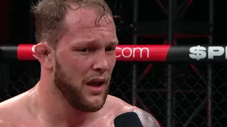Marthin Hamlet Wrestles his way to a Dominant Victory | PFL 1, 2022 Post Fight Interview