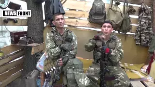 Бойцы подразделения «СССР Брянка»  Укры, вы не умеете воевать как нормальные люди!