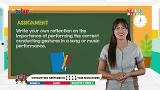 Music 6 Q1 W4 Conducting gestures in 2/4, 3/4, 4/4, 6/8 time signatures