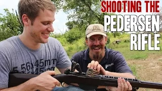 Shooting The Rare Pedersen Rifle (The Rifle That Was Almost The M1)