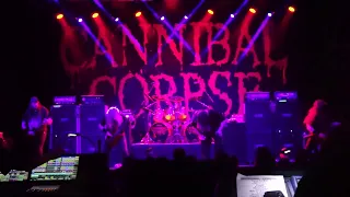 Cannibal Corpse UNLEASHING THE BLOODTHIRSTY (BIG BEN DEDICATION) 2/22/22 N. A. tour Pittsburgh