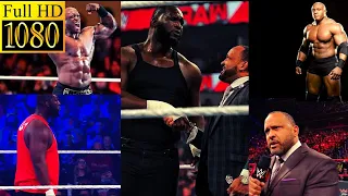 Bobby Lashley challenges Omos to arm wrestling clash: Raw, April 18, 2022 | RAW Lashley vs Omos soon