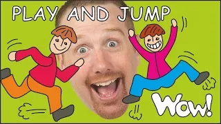 Play and Jump Story for kids with Steve and Maggie | English Stories for Children | Wow English TV