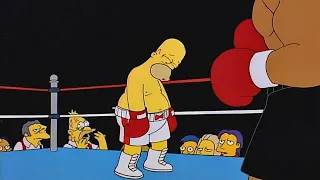 Гомер боксер. 💛 #Симпсоны #HD