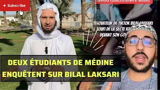 DEUX ÉTUDIANTS DE MÉDINE ENQUÊTENT SUR BILAL LAKSARI #immersion #université