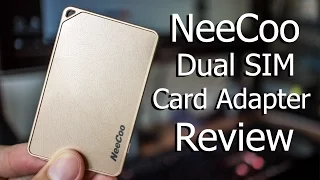 NeeCoo Me2 Review Dual SIM Card Adapter | iPhone