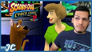 A Crash Bandicoot style Scooby Doo Game? (Scooby Doo and The Cyber Chase, PS1 Gameplay)