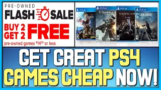 Buy 2 Get 2 FREE $15 or Less PS4 Game DEALS Now! - Awesome PS4 Physical Games Sale