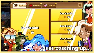 Logging In After Missing 4 Updates O_O | Cookie Run: Ovenbreak