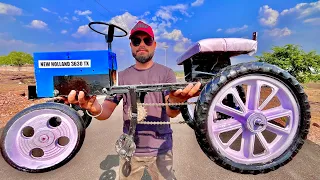 The Big Pedal Tractor Unboxing |New Holland 3630 Model | Die Cast Model | Farming Equipment | 4WD |